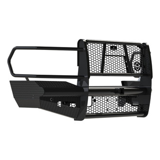 Ranch Hand® - Legend Series Full Width Black Powder Coated Front HD Bumper with Full Grille Guard