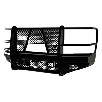 Ranch Hand® - Legend Series Full Width Black Powder Coated Front HD Bumper with Full Grille Guard