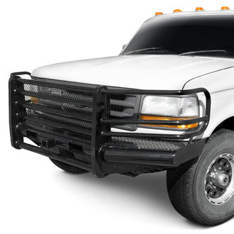 Ranch Hand® - Legend Series Full Width Black Powder Coated Front HD Bumper with Full Grille Guard
