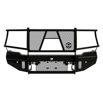 Ranch Hand® - Legend Series Full Width Black Powder Coated Front HD Bumper with Full Grille Guard