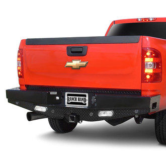 Ranch Hand® - Sport Series Full Width Black Powder Coated Rear HD Bumper
