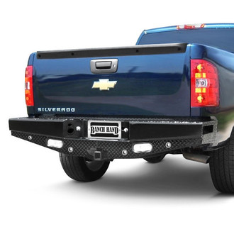 Ranch Hand® - Sport Series Full Width Durable Black Powder Coated Rear HD Bumper