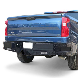 Ranch Hand® - Sport Series Full Width Black Powder Coated Rear HD Bumper
