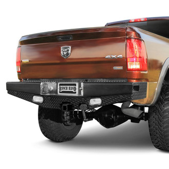 Ranch Hand® - Sport Series Full Width Durable Black Powder Coated Rear HD Bumper