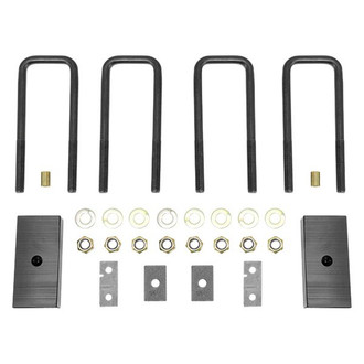 Rancho® - 1.5" Rear Leaf Spring Blocks and U-Bolts