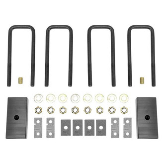 Rancho® - 1.5" Rear Leaf Spring Blocks and U-Bolts