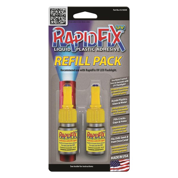 Rapid Fix® - UV Refill Liquid Plastic Adhesive