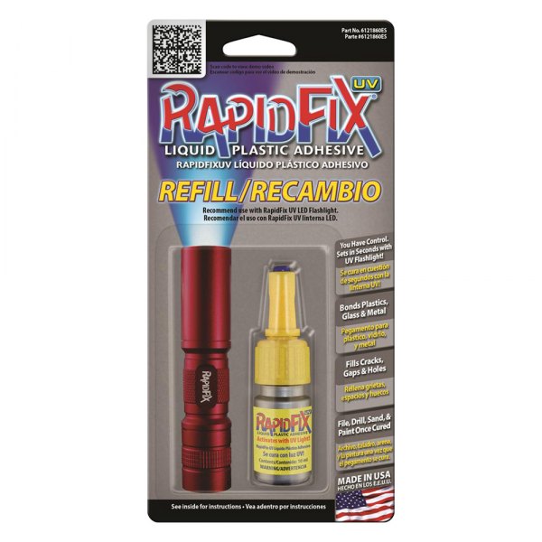 Rapid Fix® - UV Refill Liquid Plastic Adhesive