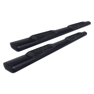 Raptor Series® - 5" Slide Track Series Black Oval Side Steps
