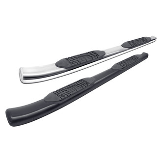 Raptor Series® - 4" OE Style Cab Length Oval Curved Step Bars