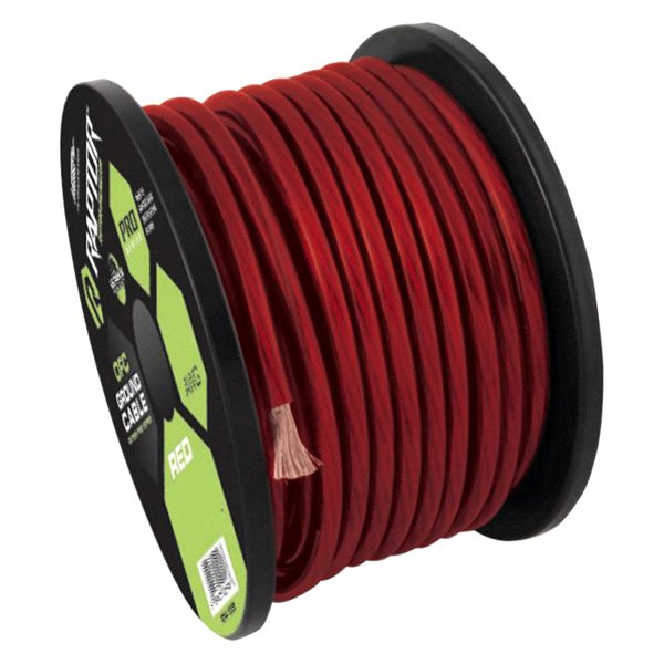 Raptor® - Pro Series 8 AWG Single 250' Red Stranded GPT Power Cable