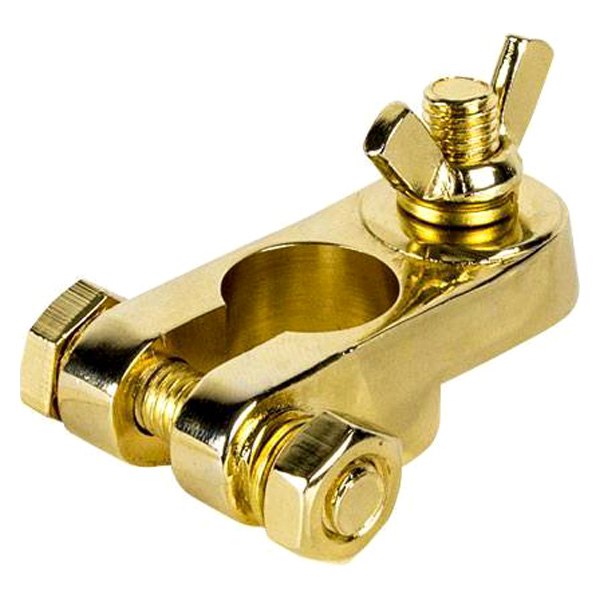 Raptor® - MID Series 5/16" Wing Nut Gold Plated Positive Battery Terminal
