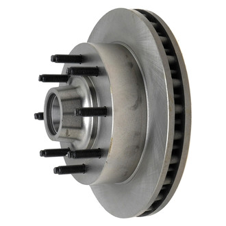 Raybestos® - R-Line™ Plain Vented Front Brake Rotor and Hub Assembly