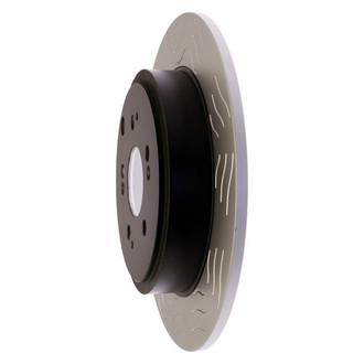 Raybestos® - Specialty™ Street Performance Slotted 1-Piece Rear Brake Rotor