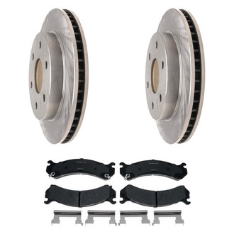 Raybestos® BNDL-1269-31017133 - R-Line™ Plain Front Brake Kit with Ceramic Pads