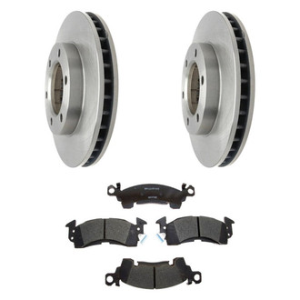 Raybestos® - R-Line™ Plain Front Brake Kit with Ceramic Pads