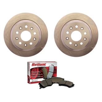 Raybestos® - R-Line™ Plain Rear Brake Kit with Ceramic Pads