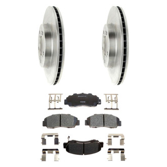 Raybestos® - R-Line™ Plain Front Brake Kit with Ceramic Pads