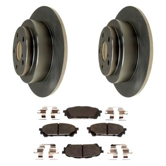 Raybestos® BNDL-1269-31017386 - R-Line™ Plain Rear Brake Kit with Ceramic Pads