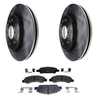 Raybestos® - R-Line™ Plain Front Brake Kit with Ceramic Pads