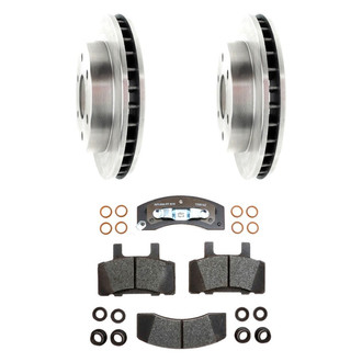 Raybestos® BNDL-1269-31017643 - R-Line™ Plain Front Brake Kit with Semi-Metallic Pads