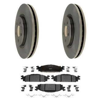 Raybestos® - R-Line™ Plain Brake Kit with Ceramic Pads