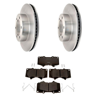 Raybestos® - R-Line™ Plain Front Brake Kit with Ceramic Pads