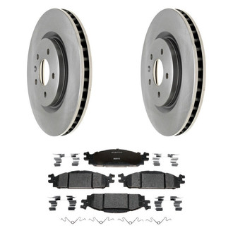 Raybestos® - R-Line™ Plain Brake Kit with Ceramic Pads