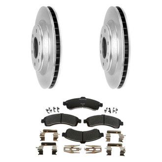 Raybestos® - R-Line™ Plain Front Brake Kit with Ceramic Pads