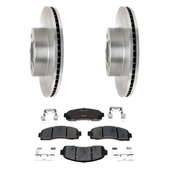 Raybestos® - R-Line™ Plain Front Brake Kit with Ceramic Pads