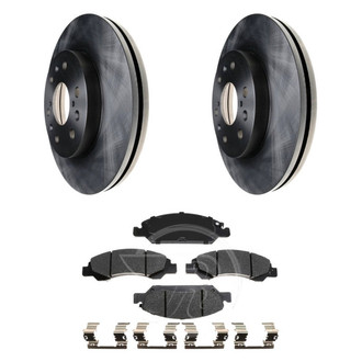 Raybestos® - R-Line™ Plain Front Brake Kit with Ceramic Pads