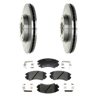 Raybestos® - R-Line™ Plain Brake Kit with Ceramic Pads