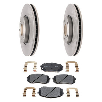 Raybestos® - R-Line™ Plain Brake Kit with Ceramic Pads