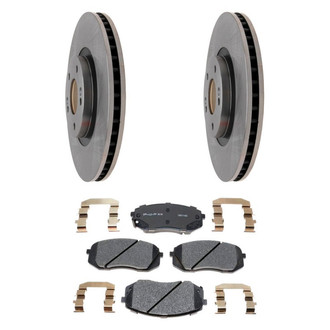 Raybestos® - R-Line™ Plain Brake Kit with Ceramic Pads