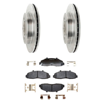 Raybestos® - R-Line™ Plain Brake Kit with Ceramic Pads
