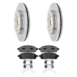 Raybestos® - R-Line™ Front Brake Kit with Semi-Metallic Pads