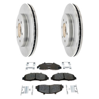 Raybestos® - R-Line™ Front Brake Kit with Semi-Metallic Pads