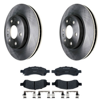 Raybestos® BNDL-1269-31018819 - R-Line™ Plain Front Brake Kit with Ceramic Pads