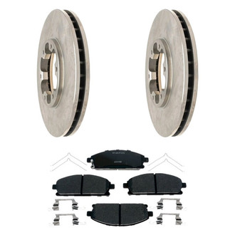 Raybestos® - R-Line™ Plain Front Brake Kit with Ceramic Pads
