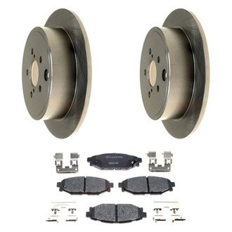 Raybestos® BNDL-1269-31018886 - R-Line™ Plain Rear Brake Kit with Ceramic Pads