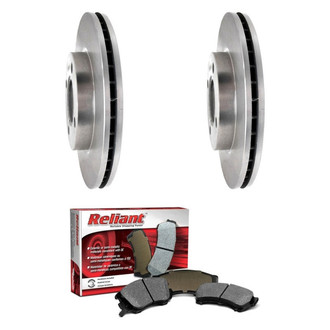 Raybestos® - R-Line™ Plain Front Brake Kit with Semi-Metallic Pads