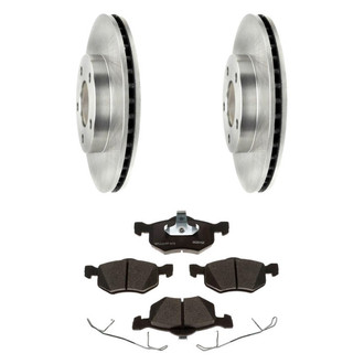 Raybestos® - R-Line™ Plain Front Brake Kit with Ceramic Pads