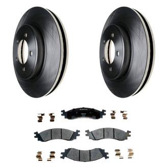 Raybestos® - R-Line™ Plain Brake Kit with Ceramic Pads