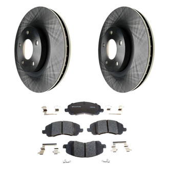 Raybestos® - R-Line™ Plain Brake Kit with Ceramic Pads