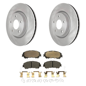 Raybestos® - R-Line™ Plain Brake Kit with Ceramic Pads