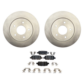 Raybestos® - R-Line™ Rear Brake Kit with Ceramic Pads