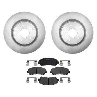 Raybestos® - R-Line™ Plain Front Brake Kit with Ceramic Pads
