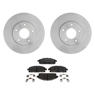 Raybestos® - R-Line™ Plain Brake Kit with Ceramic Pads