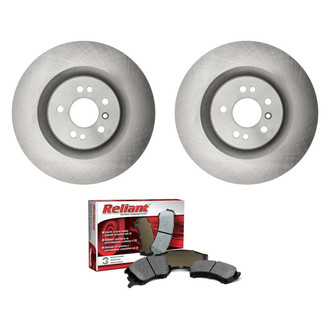 Raybestos® - R-Line™ Plain Brake Kit with Semi-Metallic Pads