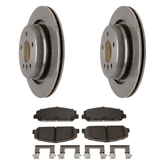 Raybestos® - R-Line™ Plain Brake Kit with Ceramic Pads